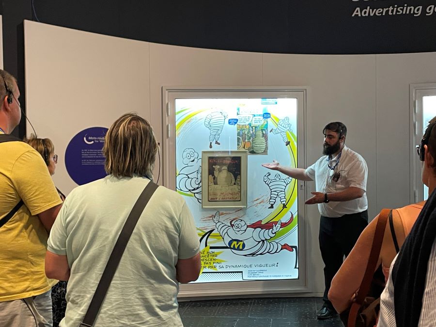 Guided tours at l'Aventure Michelin