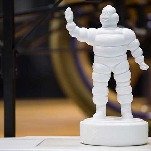 Michelin Man figurine
