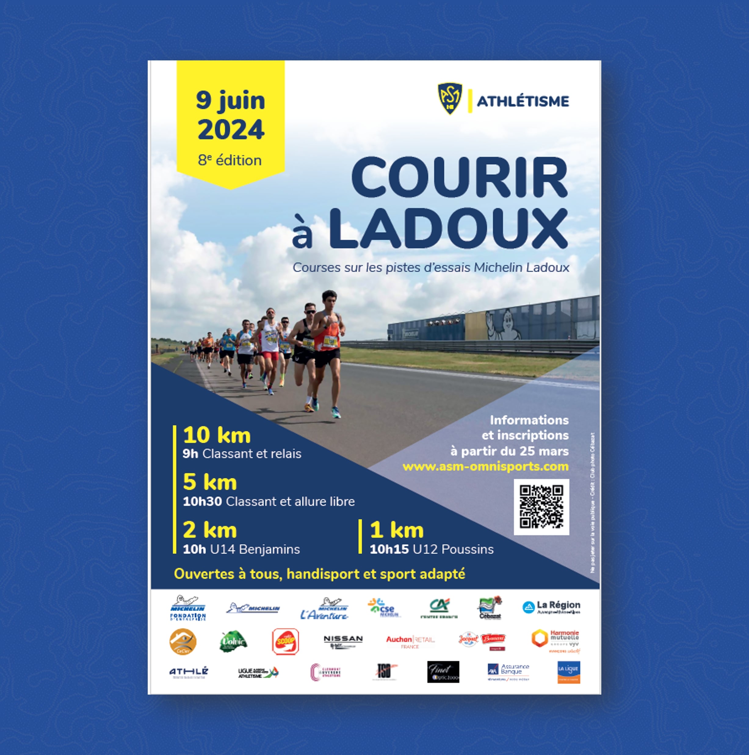 courir à Ladoux
