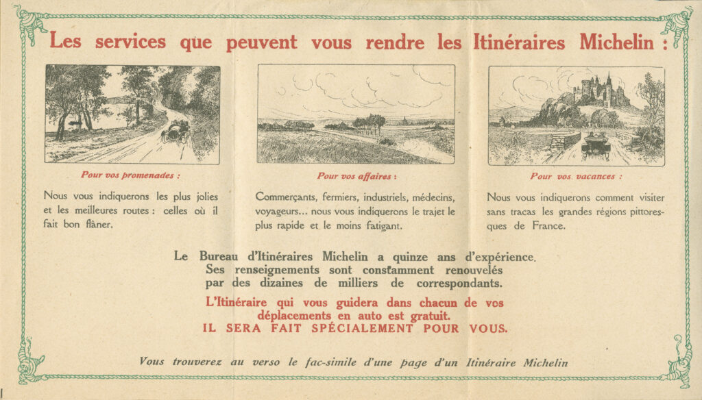 itinéraire Michelin